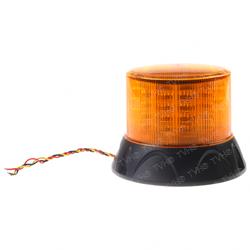 STROBE - 12-24VDC - LED AMBER - LOW PROF - PERM MOUNT